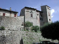 Walls of Montecastello di Vibio