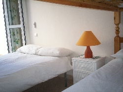 second bedroom, with its own terrace