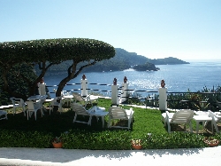Front garden with amazing sea views