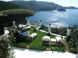Front garden with amazing sea views
