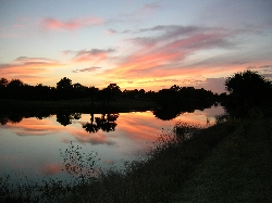 Beautiful Sunset from the deck
