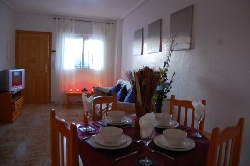 Living/dining area