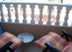 Balcony area