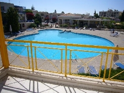 balcony pool view