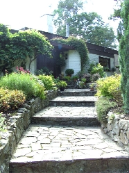 entrance to main house