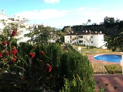 pools set in tropical gardens