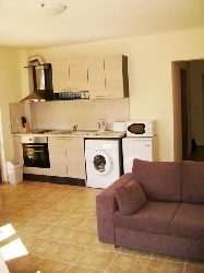 The Kitchen in the apartment