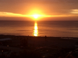 Sunrise from the terrace