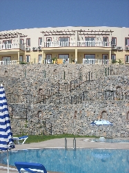 Apartment from the main pool