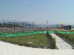 Crazy Golf on Site