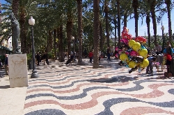 Alicante esplanade