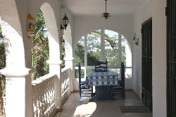 Breakfast terrace