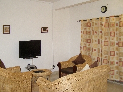 Living Room with 32