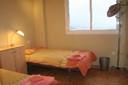 2nd  bedroom with sea views