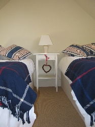Cosy twin loft bedroom