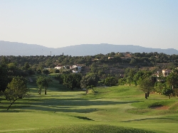 500 yds from apartment ;the 18th fairway