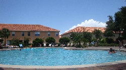 Community heated pool