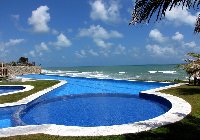 Our wonderful pool with a view