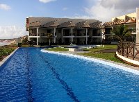Apartment seen from the pool