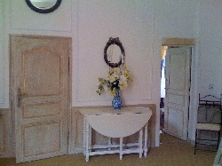 In the sitting room