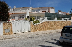 Front view of the villa