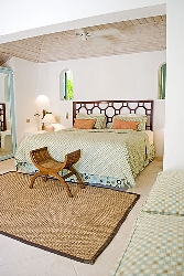 Pool cottage bedroom