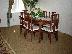 Formal dining area