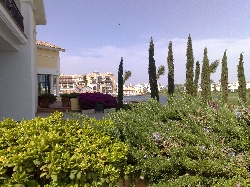 Looking from clubhouse across the lake