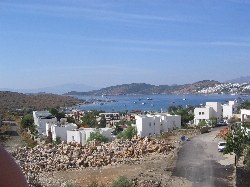 VIEW OF GUMBET FROM HILL TOP