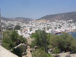 VIEW OF BODRUM FROM CASTLE