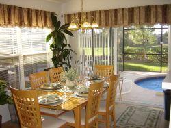 View of dining area