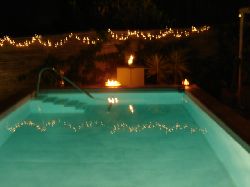 POOL USE 24/7 - gardens illuminated