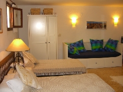 The Downstairs Studio Apartment.