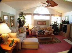 Vaulted Ceilings, Soft Couches - RELAX!