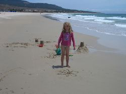 White sand beaches near Tarifa