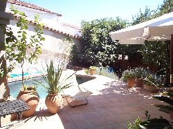 pool-side