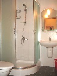 Bathroom with shower & WC