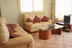 sitting room with sea views