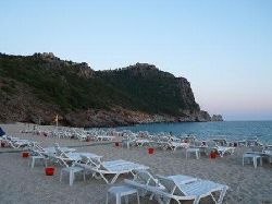 The beach - 5 mins walk