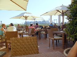 DRINKS & SNACKS AT THE CLUBHOUSE TERRACE