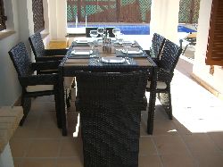 Outside Eating Area