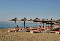 View of local beach