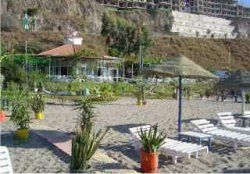 Restaurant at local beach