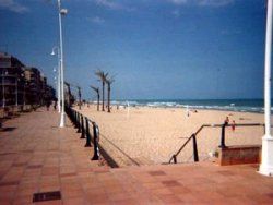 Beach promenade