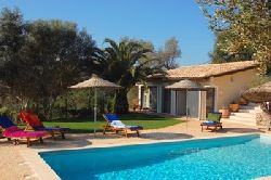 Pool and apartment