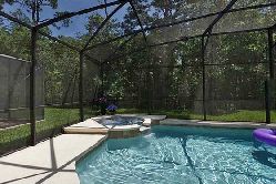 Outdoor heated spa