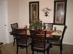 Formal dining area