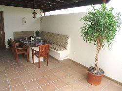 Outside Covered Dining Area