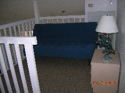 Loft with double futon