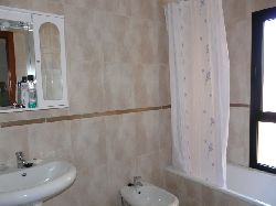 on suite bathroom
